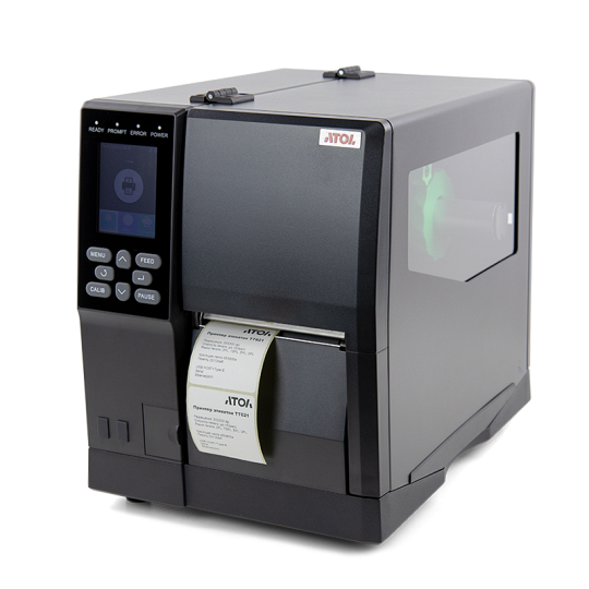 Принтер этикеток АТОЛ TT621, термотрансферная печать, 300 dpi, USB, RS-232, Wi-Fi, ширина печати 104 мм, скорость печати 150 мм/с.+ отделитель этикетки со смотчиком Ethernet